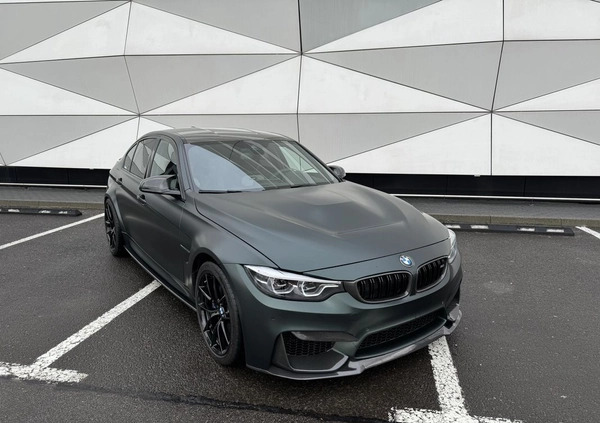 BMW M3 cena 303000 przebieg: 46000, rok produkcji 2018 z Warszawa małe 301